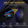imageDAREU A950 Wireless Gaming Mouse with RGB Charging Dock88g Lightweight Programmable TriMode Wireless Mouse Gaming Up to 12K DPI1000Hz120Hrs Playtime with RGB Backlit Great for PC MacBlack
