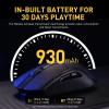 imageDAREU A950 Wireless Gaming Mouse with RGB Charging Dock88g Lightweight Programmable TriMode Wireless Mouse Gaming Up to 12K DPI1000Hz120Hrs Playtime with RGB Backlit Great for PC MacBlack