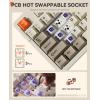imageDAREU EK87PRO 80 Wireless Mechanical Gaming KeyboardTKL TriMode RGB Keyboard with HotSwappablePBT KeycapsGasket Mount6Layer Padding for WinMacRetro Beige