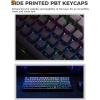 imageDAREU EK98PRO Wireless Mechanical Keyboard Gasket Hot Swappable Custom Prelubed Linear Switches Side Printed PBT Keycaps BT5024GHzUSBC RGB Backlit Gaming Keyboard for WinMacSide PrintedCloudy Aqua
