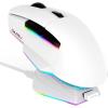 imageDAREU A955 Lightweight Wireless Gaming Mouse with RGB Charging Dock TriMode 24GUSBCBT Mouse Up to 12K DPI Optical Sensor KBS II Buttons Fully Programmable 120 Hr BatteryWhite