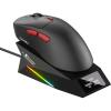 imageDAREU AE7 Pro Dual 8k Wireless Gaming Mouse with Charging Dock Lightweight RightHanded Design30000DPI Custom P3950 Sensor 8K Polling Keel Structure TriMode connectivity6 Programmable ButtonsBlack