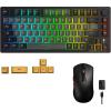 imageDAREU Wireless Keyboard and MouseEK75PRO 75 Wireless Mechanical Gaming Keyboard ampampA950 Wing 35g UltraLightweight 8K Polling Rate Wireless Gaming Mouse Combo