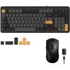 imageDAREU Wireless Keyboard and MouseEK98PRO 96 Wireless Mechanical Gaming Keyboard ampampA950 Wing 35g UltraLightweight 8K Polling Rate Wireless Gaming Mouse Combo