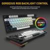 imageDAREU Wireless Keyboard and MouseA950 Wireless Gaming Mouse ampamp EK75PRO 75 Wireless Gaming Keyboard Combo
