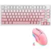 imageDAREU EK75PRO Pink Wireless Mechanical Gaming Keyboard and Wireless Gaming Mouse Combo