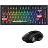 imageDAREU Gaming Keyboard and Mouse Combo A980PROMAX Wired 8KWireless 4K Gaming Mouse ampamp EK75RT Hall Effect Rapid Trigger Magnetic Switch Mechanical Gaming Keyboard