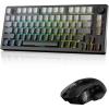 imageDAREU Wireless Keyboard and Mouse A980PROMAX Wired 8KWireless 4K Gaming Mouse ampamp EK75PRO Mechanical Wireless Gaming Keyboard Combo