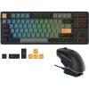 imageDAREU Wireless Keyboard and MouseA955 Wireless Gaming Mouse ampamp EK87PRO Gasket Wireless Gaming Mechanical Keyboard Combo