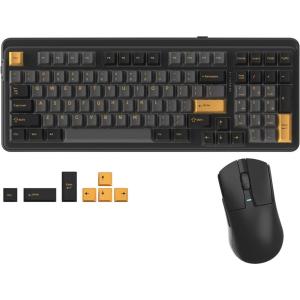 imageDAREU Wireless Keyboard and MouseA950PRO 4K Wireless Gaming Mouse ampamp EK98PRO Gasket Wireless RGB Gaming Mechanical Keyboard Combo