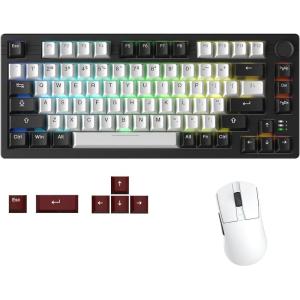 imageDAREU Wireless Keyboard and MouseA950pro Wireless Gaming Mouse ampamp EK75PRO 75 Mechanical Wireless Gaming Keyboard Combo