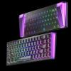 imageDAREU COOL68 60 Wired Gaming Keyboard Rapid Trigger Magnetic Switch Keyboard with 8000Hz Polling Rate Adjustable Actuation 01ms Latency Gasket Mount Hot swappable RGB LightBlack