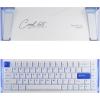 imageDAREU COOL68 60 Wired Gaming Keyboard Rapid Trigger Magnetic Switch Keyboard with 8000Hz Polling Rate Adjustable Actuation 01ms Latency Gasket Mount Hot swappable RGB LightBlue White