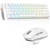 imageDAREU Gaming Keyboard and MouseA950 Wing Lightweight 8K Polling Rate Wireless Gaming MouseampEK60 HE 60 Rapid Trigger Hall Effect Magnetic Switch Keyboard Combo