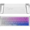 imageDAREU COOL68 60 Sakura Pink Wired Gaming Keyboard Rapid Trigger Magnetic Switch Keyboard with 8000Hz Polling Rate Adjustable Actuation 01ms Latency SOCD Gasket Mount Hot swappable RGB LightAurora