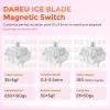 imageDAREU COOL68 60 Sakura Pink Wired Gaming Keyboard Rapid Trigger Magnetic Switch Keyboard with 8000Hz Polling Rate Adjustable Actuation 01ms Latency SOCD Gasket Mount Hot swappable RGB LightSakura Pink