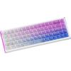 imageDAREU COOL68 60 Sakura Pink Wired Gaming Keyboard Rapid Trigger Magnetic Switch Keyboard with 8000Hz Polling Rate Adjustable Actuation 01ms Latency SOCD Gasket Mount Hot swappable RGB LightAurora