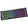 imageDAREU COOL68 60 Sakura Pink Wired Gaming Keyboard Rapid Trigger Magnetic Switch Keyboard with 8000Hz Polling Rate Adjustable Actuation 01ms Latency SOCD Gasket Mount Hot swappable RGB LightBlack