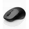 imageDAREU Wireless Mouse for Small to Medium Sized Hands Silent Click USBC Rechargeable Wireless Mouse Computer Mouse with 6 Buttons USBBT1BT2 3 Devices for Laptop PC iPad Mac  Whiteblack