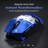 image:imageDAREU Ultra 07TriMode Modular Gaming Mouse with Adjustable Rear ShellDual 8000Hz Polling Rate42K DPI Optical SensorBlackBlue