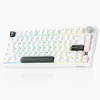 image:imageDAREU FLEX75 Wireless Mechanical Keyboard75 Hot Swappable Custom Gaming Keyboard with KnobGasket MountRGB BacklitPBT Keycaps3Mode BT24GUSBC for Office amp GamersWhite
