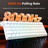 image:imageDAREU Gaming Keyboard and MouseAE6PRO 8K Polling Rate Wireless Gaming MouseampEK60 HE 60 Rapid Trigger Hall Effect Magnetic Switch Keyboard Combo