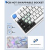 image:imageDAREU Wireless Keyboard and MouseEK87PRO 80 TKL Wireless Mechanical Gaming Keyboard amp A955 Wireless Gaming Mouse Combo