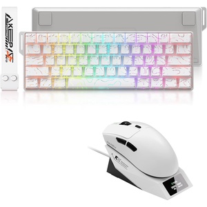 image:imageDAREU Gaming Keyboard and MouseAE6PRO 8K Polling Rate Wireless Gaming MouseampCOOL60 60 Rapid Trigger Hall Effect Magnetic Switch Keyboard Combo